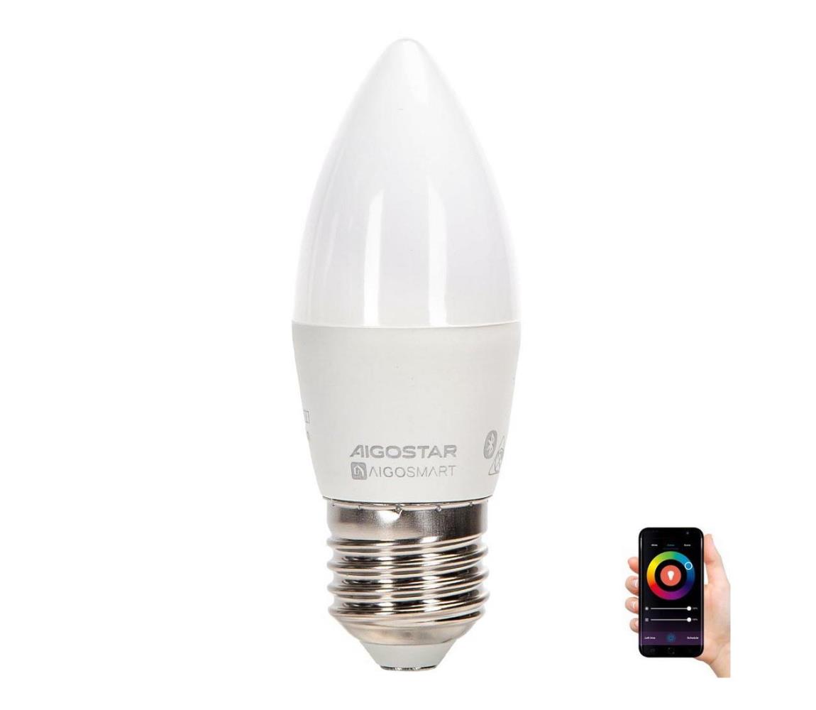  B.V. LED RGBW Žiarovka C37 E27/6,5W/230V 2700-6500K -  