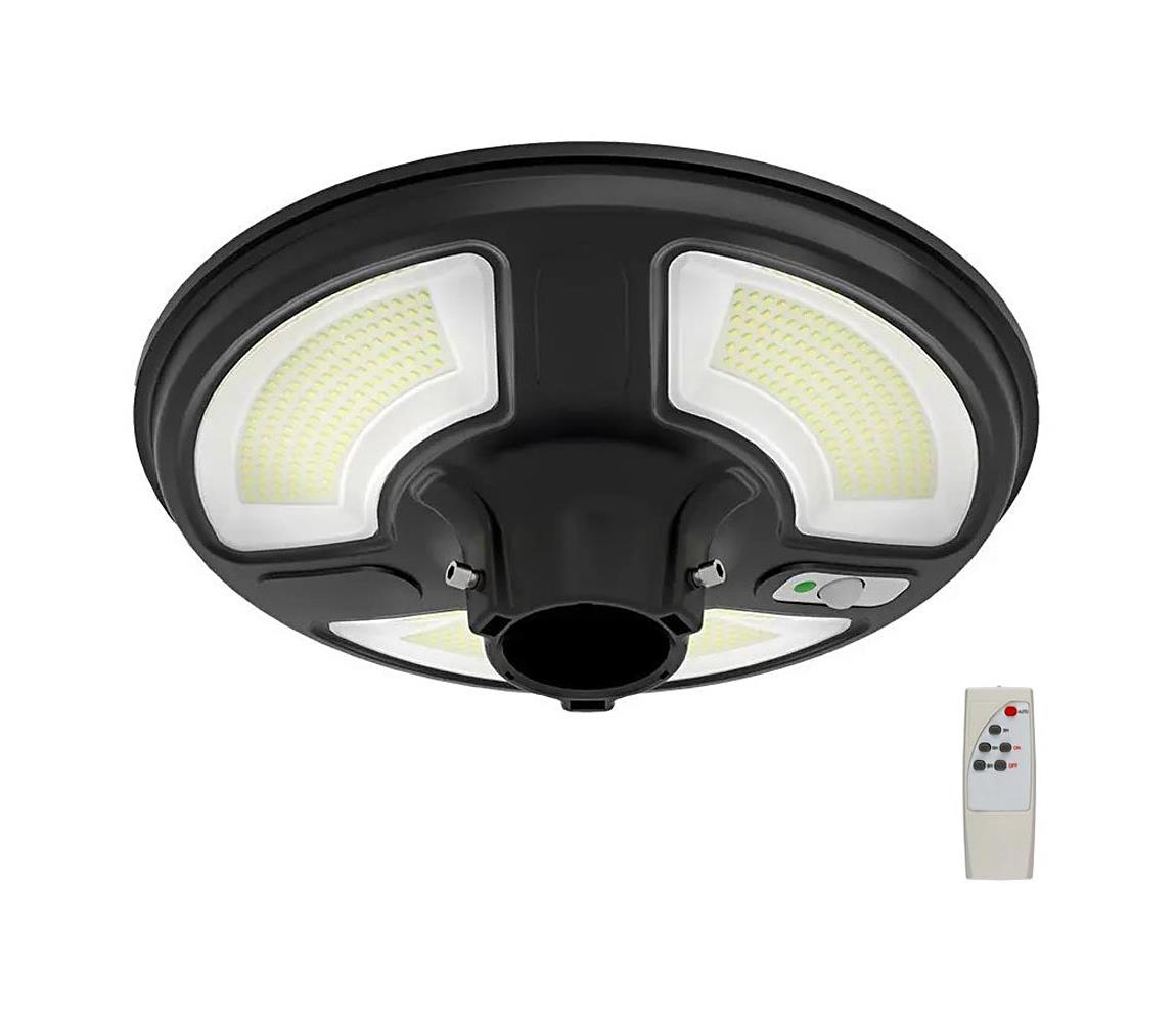  LED Solárna pouličná lampa so senzorom LED/10W/3,2V 6500K IP65+ diaľkové ovládanie 