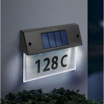 LED Solárne domové číslo LED/1,2V/600 mAh IP44