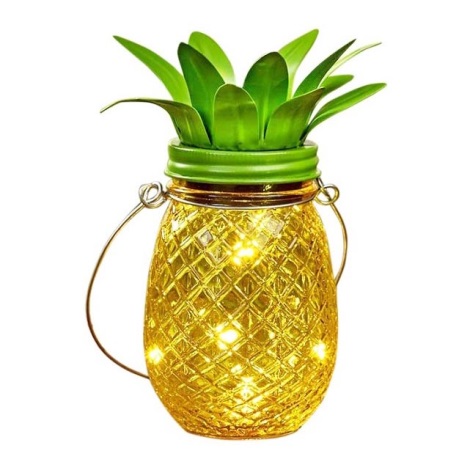 LED Solárne svietidlo JAR LED/1,2V IP44 ananás