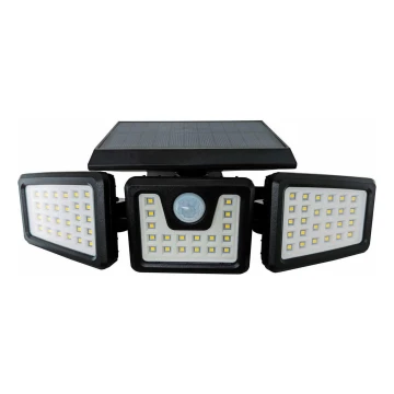 LED Solárny reflektor so senzorom LED/14W IP54