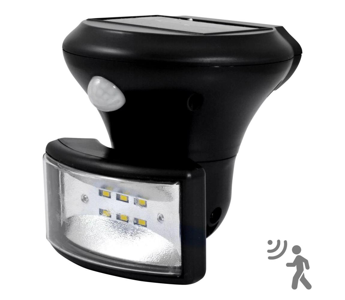  LED Solárny reflektor so senzorom LED/5W/3,7V IP44 