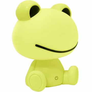 LED Stmievateľná detská dotyková lampa FROG LED/2,5W/3,7V 1200 mAh