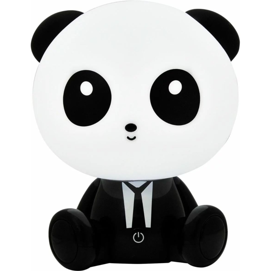 LED Stmievateľná detská dotyková lampa PANDA LED/2,5W/3,7V 1200 mAh