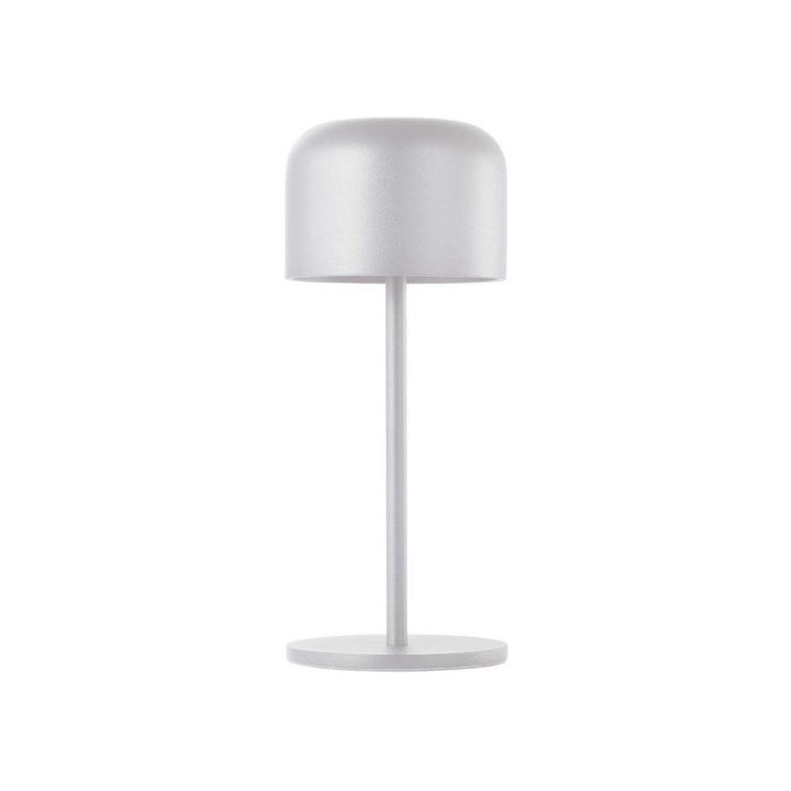 LED Stmievateľná dobíjacia dotyková stolná lampa LED/1,5W/5V 2700-5700K IP54 2200 mAh biela