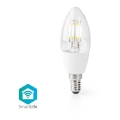 LED Stmievateľná inteligentná žiarovka C37 E14/5W/230V 2700K