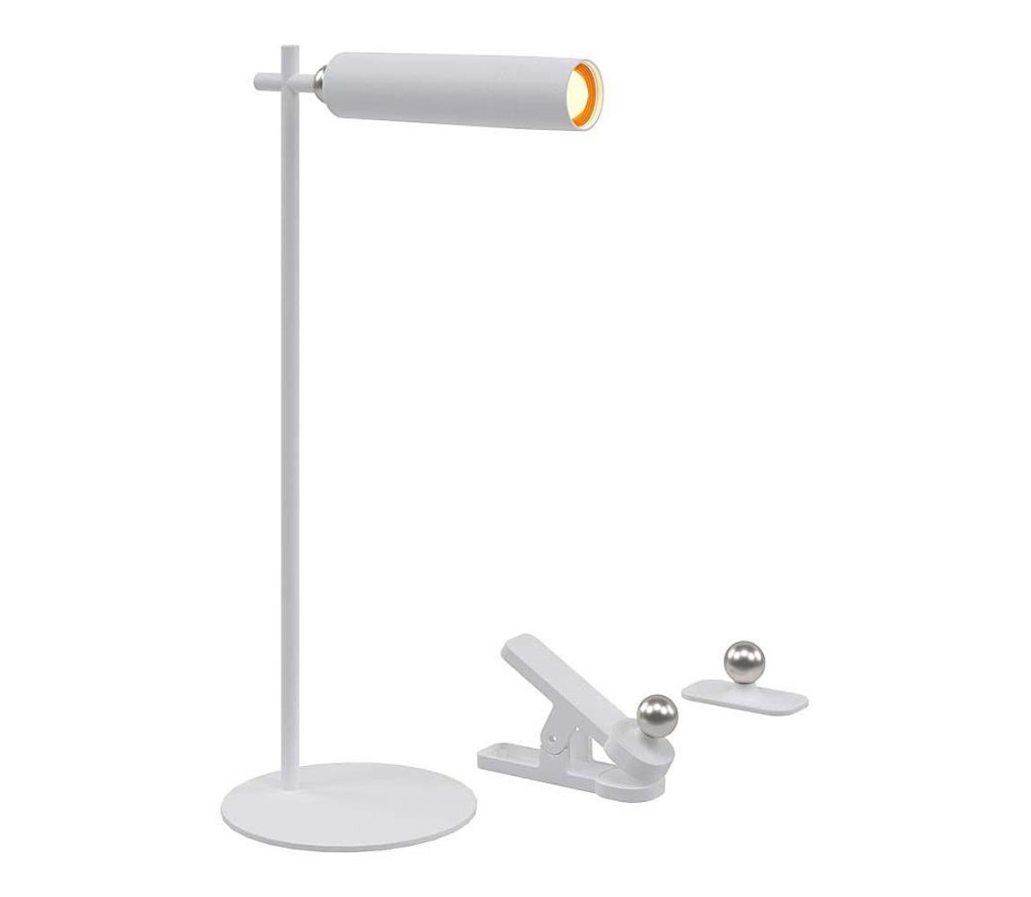  LED Stmievateľná magnetická stolná lampa LED/3W/5V 4000K 1500 mAh biela 