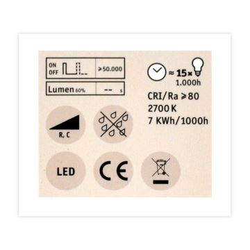 LED Stmievateľná reflektorová žiarovka GU5,3/6,5W/12V 2700K - Paulmann 28758