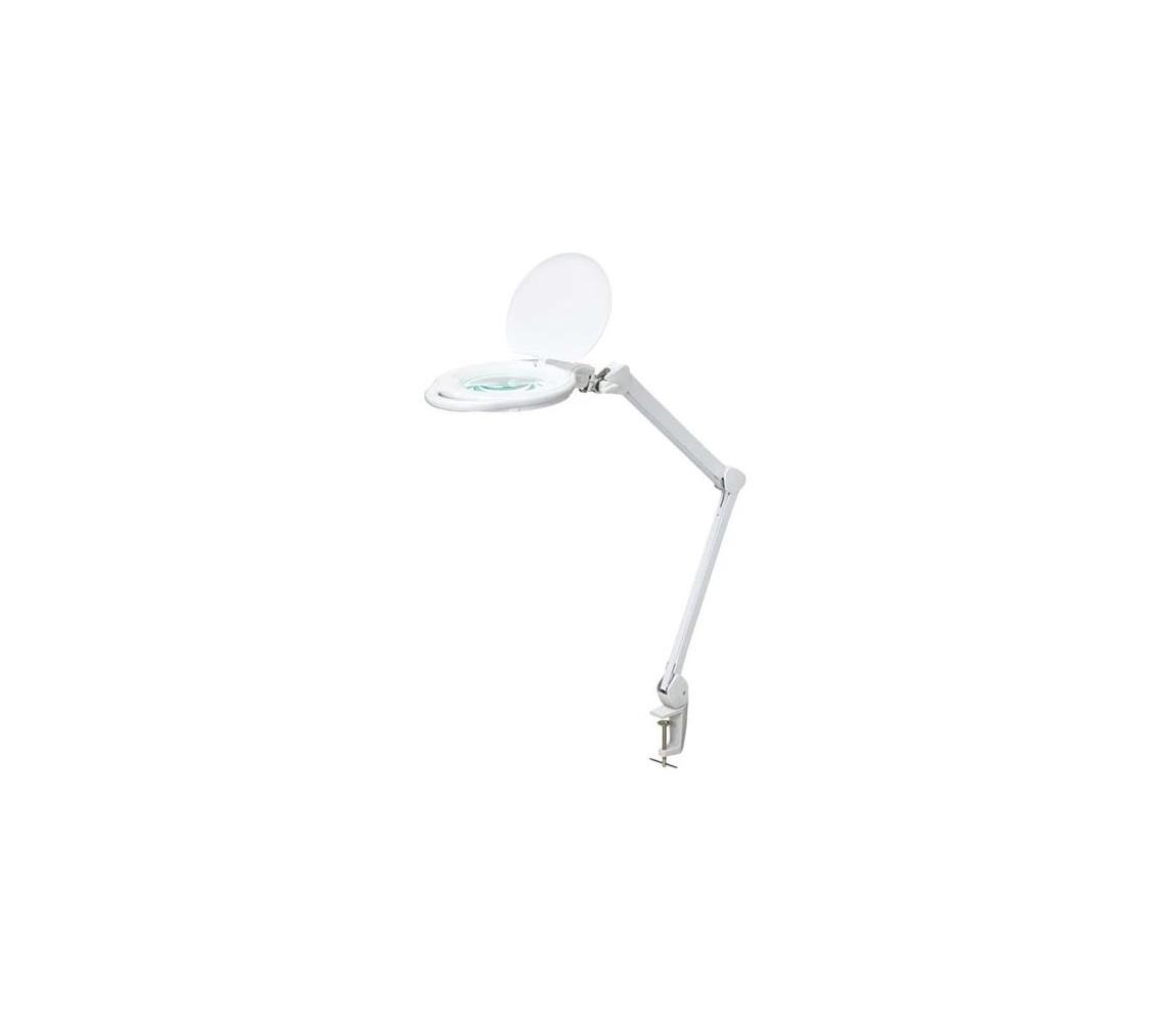 Geti LED Stmievateľná stolná lampa s lupou LED/10W/230V biela 