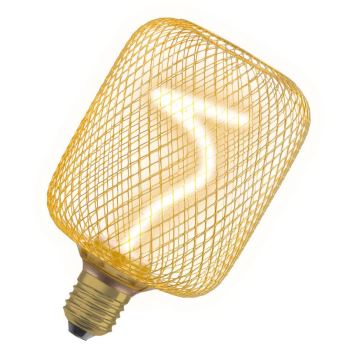 LED Stmievateľná žiarovka DECOR FILAMENT E27/3,5W/230V 1800K zlatá - Osram