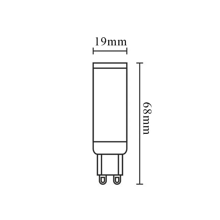 LED Stmievateľná žiarovka G9/6W/230V 4000K