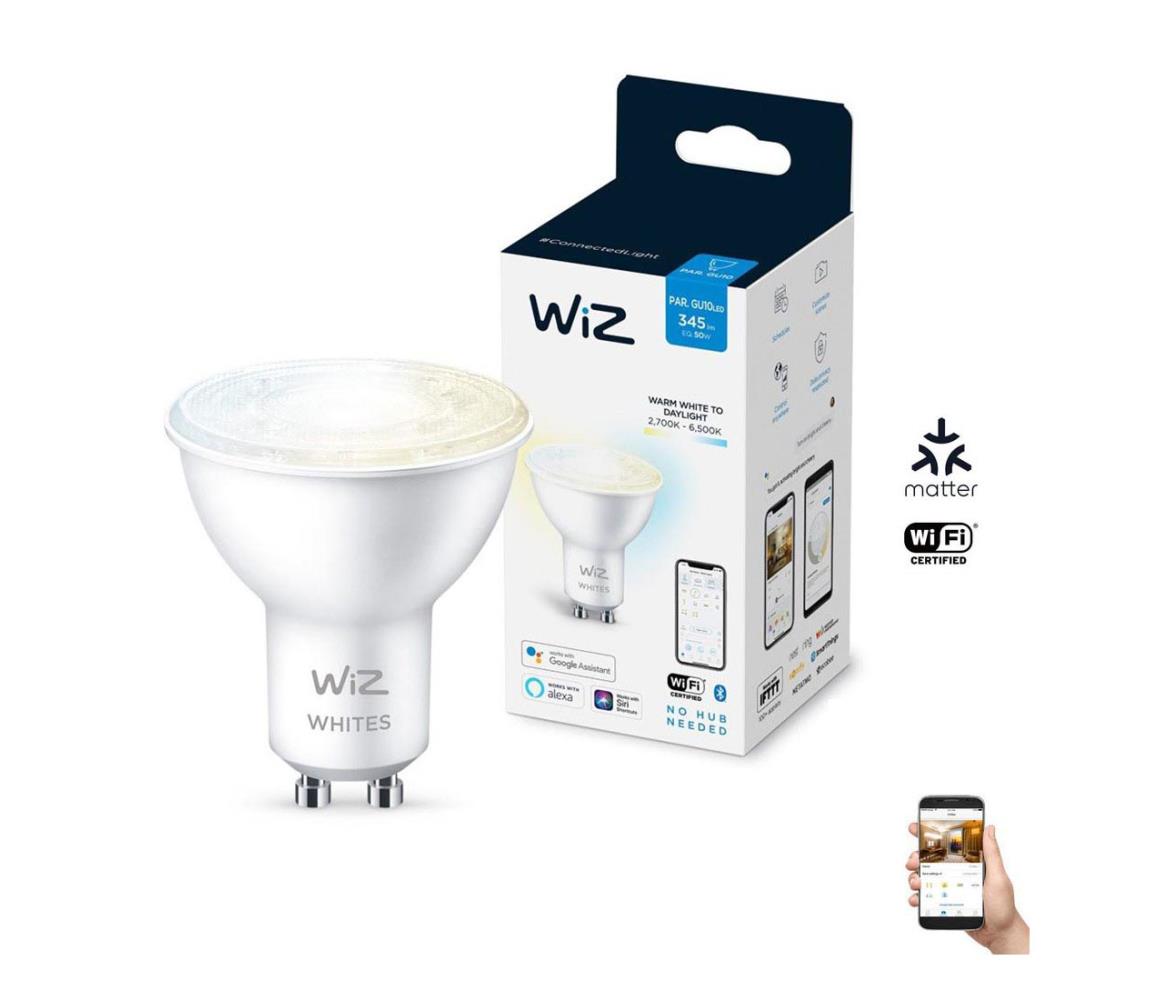 WiZ LED Stmievateľná žiarovka PAR16 GU10/4,7W/230V 2700-6500K CRI 90 Wi-Fi - WiZ 