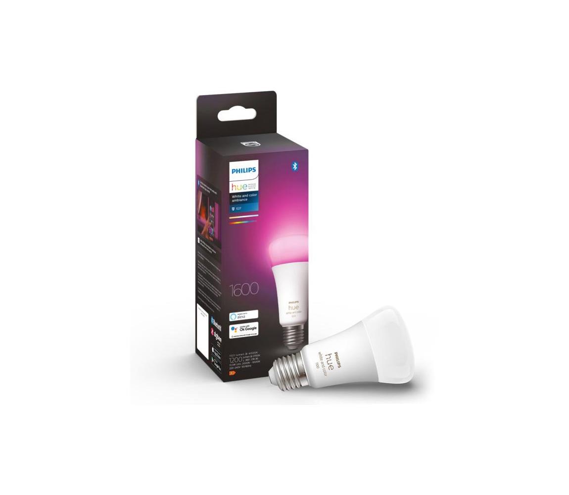 Philips LED Stmievateľná žiarovka Philips Hue WACA A67 E27/13,5W/230V 2000-6500K 