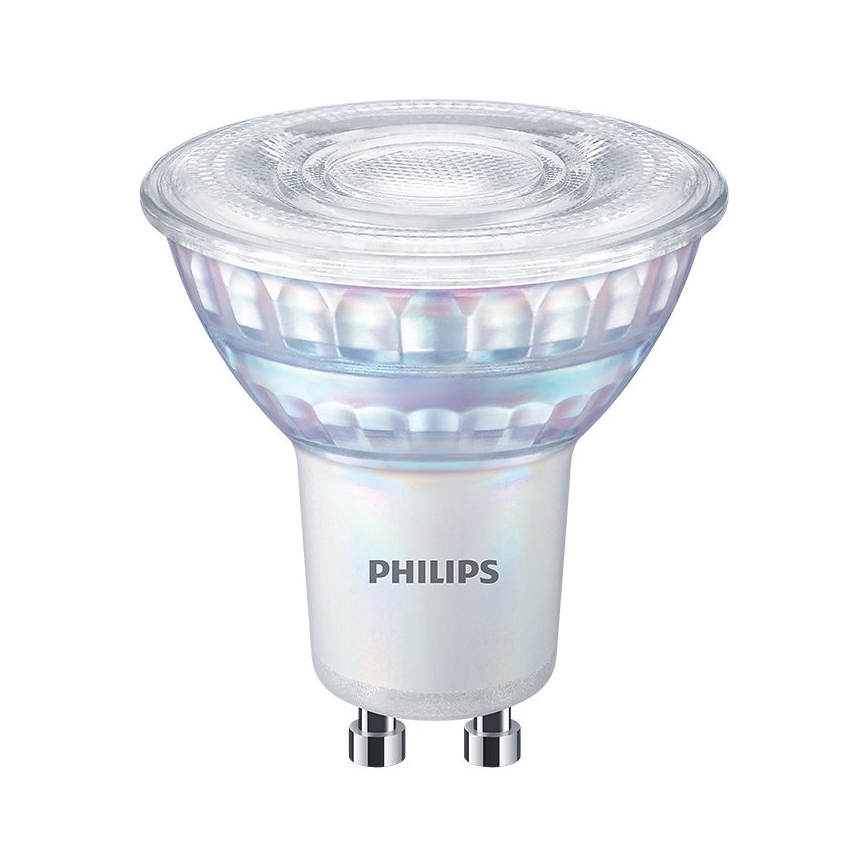 LED Stmievateľná žiarovka Philips Warm Glow GU10/6,2W/230V 2200-2700K CRI 90