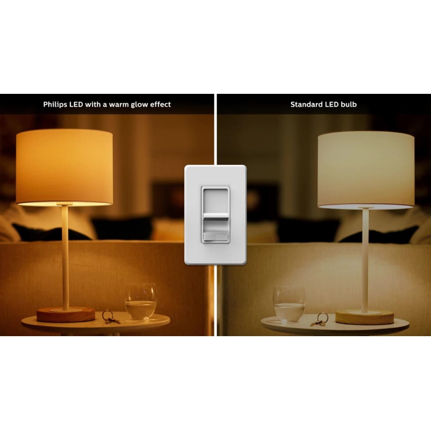 LED Stmievateľná žiarovka Philips Warm Glow GU10/6,2W/230V 2200-2700K CRI 90