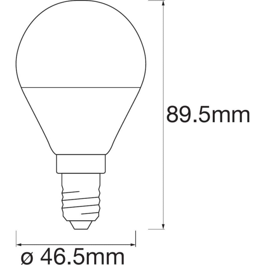 LED Stmievateľná žiarovka SMART+ E14/5W/230V 2700K-6500K Wi-Fi - Ledvance