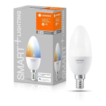 LED Stmievateľná žiarovka SMART+ E14/5W/230V 2700K-6500K Wi-Fi - Ledvance