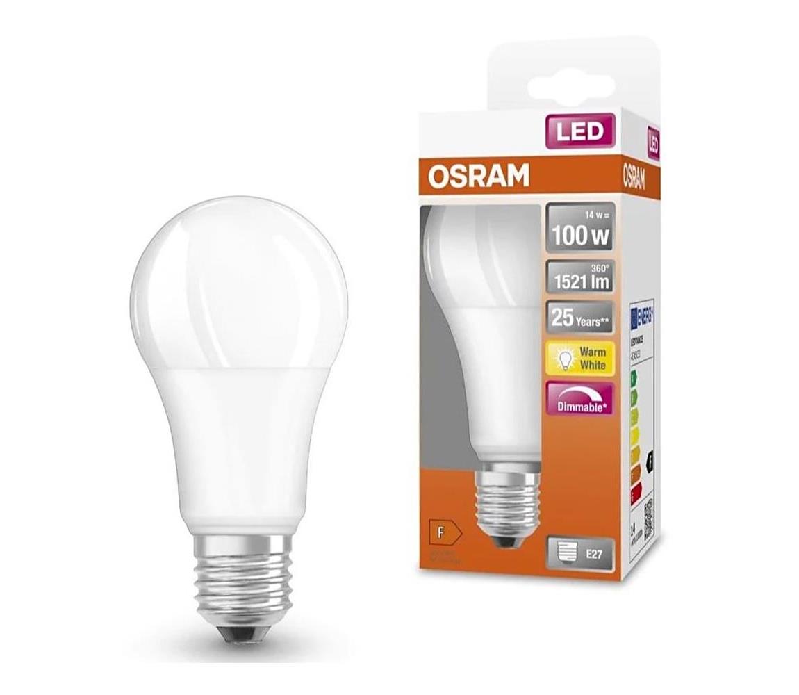 Osram LED Stmievateľná žiarovka SUPERSTAR E27/14W/230V 2700K - Osram 