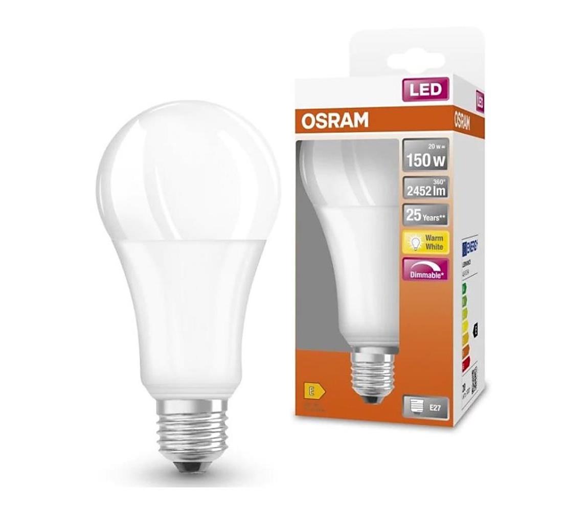 Osram LED Stmievateľná žiarovka SUPERSTAR E27/20W/230V 2700K - Osram 