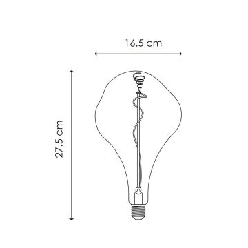 LED Stmievateľná žiarovka VINTAGE EDISON E27/3W/230V 1800K