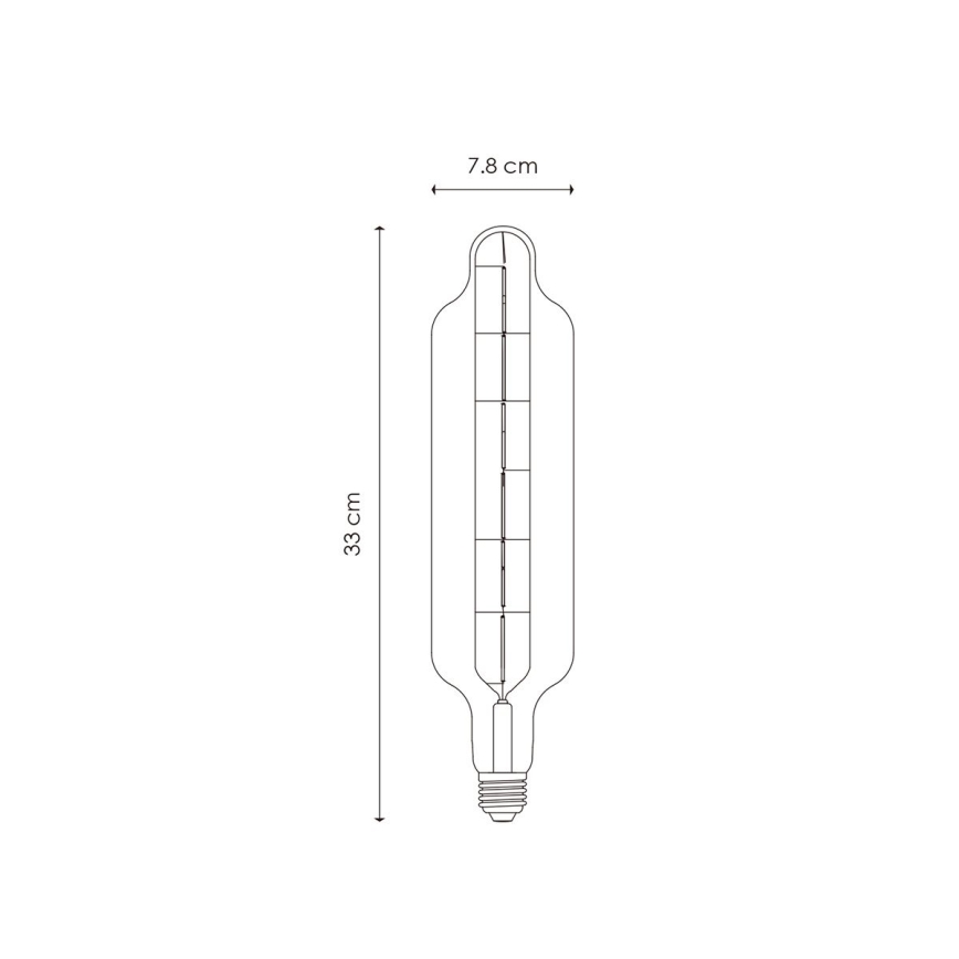 LED Stmievateľná žiarovka VINTAGE EDISON E27/5W/230V 3000K