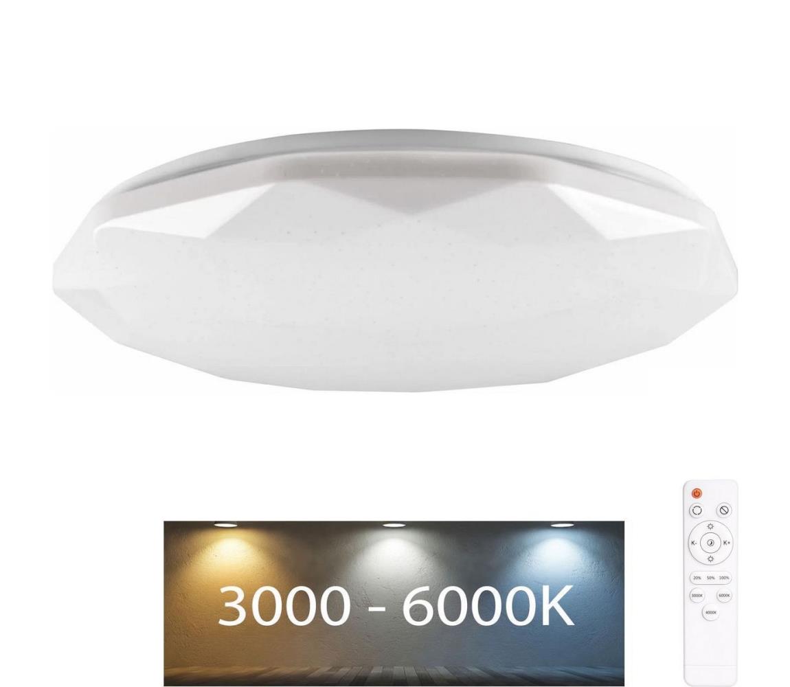  LED Stmievateľné kúpeľňové svietidlo GALAXY LED/72W/230V 3000-6000K IP44 + DO 