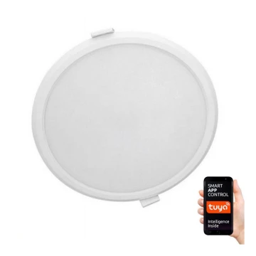 LED Stmievateľné podhľadové svietidlo ALGINE LED/12W/230V Wi-Fi Tuya okrúhly