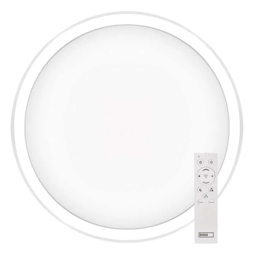 LED Stmievateľné stropné svietidlo GoSmart LED/30W/230V pr. 40 cm 2700-6500K Wi-Fi Tuya + diaľkové ovládanie