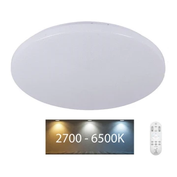 LED Stmievateľné stropné svietidlo STAR LED/50W/230V 2700-6500K + diaľkové ovládanie