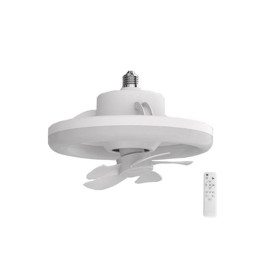 LED Stmievateľné svietidlo s ventilátorom LED/30W/230V 3000-6500K biela + diaľkové ovládanie