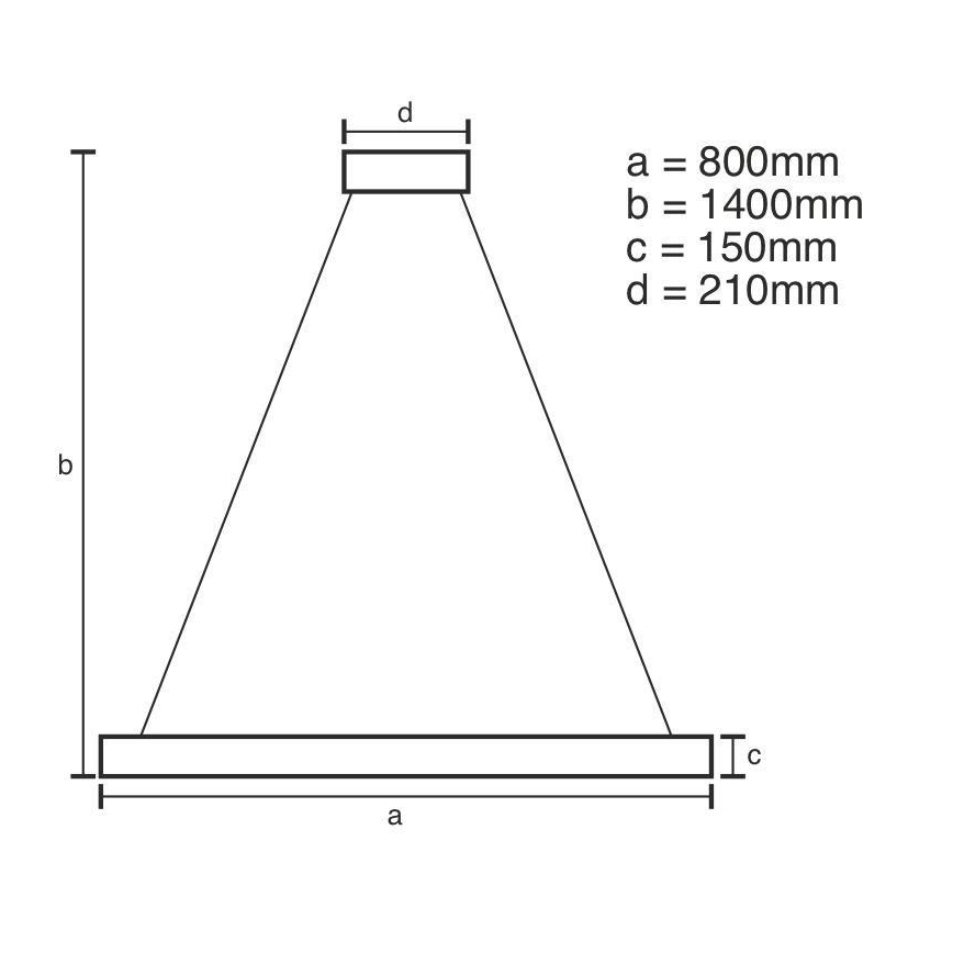 LED Stmievateľný krištáľový luster na lanku LED/55W/230V 3000-6500K + diaľkové ovládanie