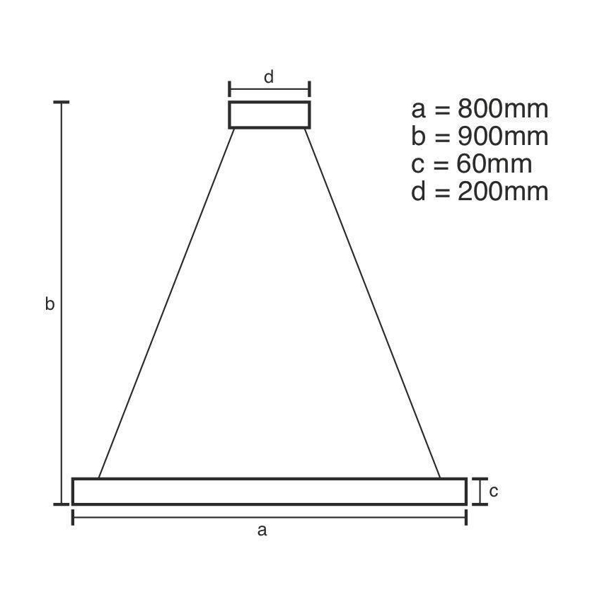 LED Stmievateľný luster na lanku LED/110W/230V 3000-6500K + diaľkové ovládanie