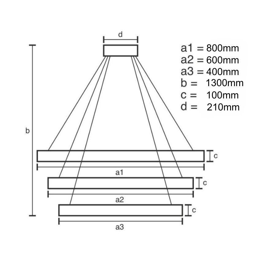 LED Stmievateľný krištáľový luster na lanku LED/115W/230V 3000-6500K chróm/zlatá + diaľkové ovládanie