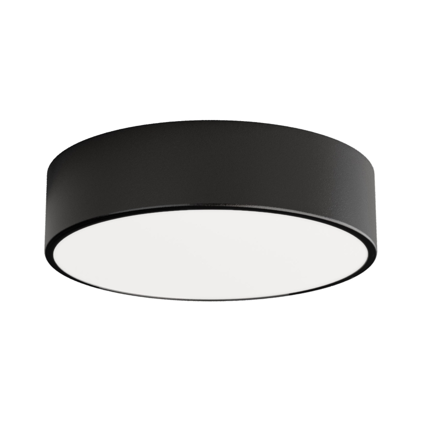 LED Stropné svietidlo CLEO LED/24W/230V 3000K pr. 30 cm čierna