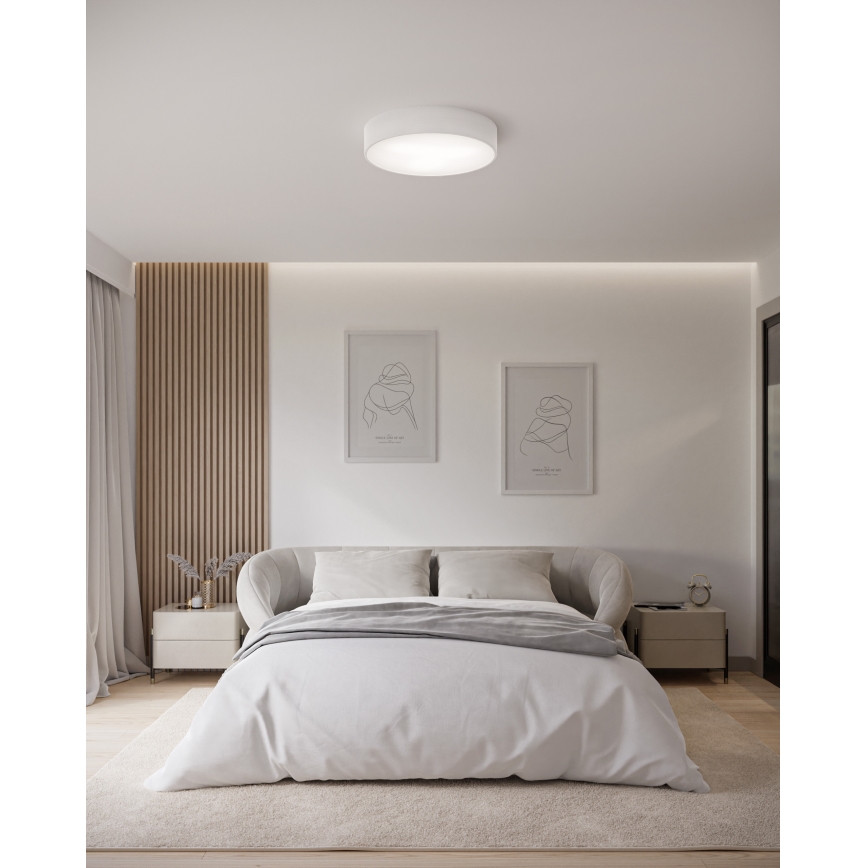 LED Stropné svietidlo CLEO LED/43W/230V 4000K pr. 40 cm biela