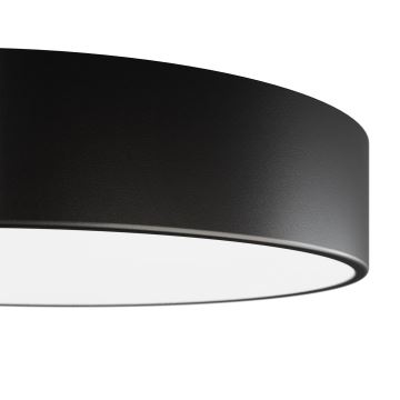 LED Stropné svietidlo CLEO LED/43W/230V 4000K pr. 40 cm čierna