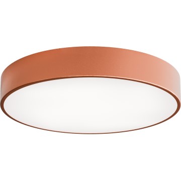 LED Stropné svietidlo CLEO LED/69W/230V 3000K pr. 50 cm medená