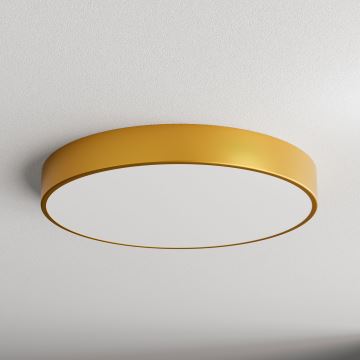 LED Stropné svietidlo CLEO LED/69W/230V 3000K pr. 60 cm zlatá