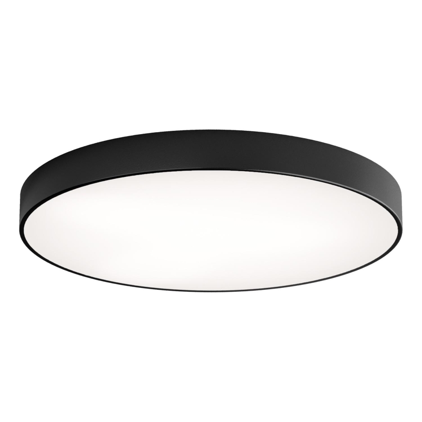 LED Stropné svietidlo CLEO LED/96W/230V 3000K pr. 80 cm čierna