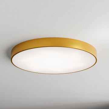 LED Stropné svietidlo CLEO LED/96W/230V 4000K pr. 80 cm zlatá