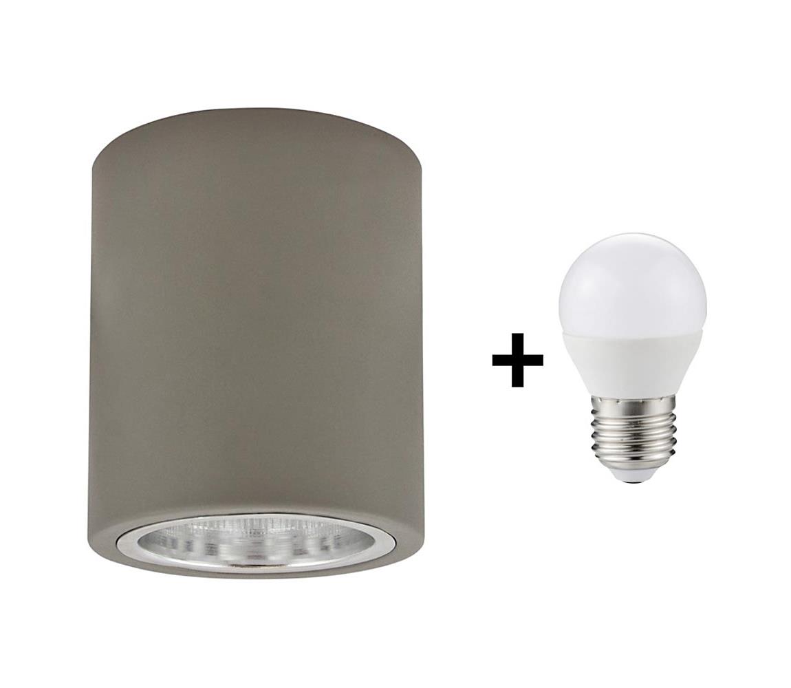  LED Stropné svietidlo JUPITER 1xE27/6W/230V 120x98 mm 