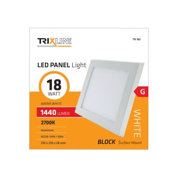 LED Stropné svietidlo LED/18W/230V 2700K