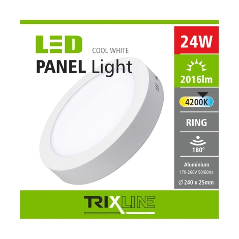 LED Stropné svietidlo LED/24W/230V 4200K