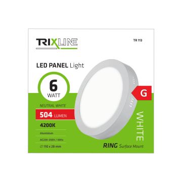 LED Stropné svietidlo LED/6W/230V