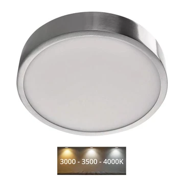 LED Stropné svietidlo NEXXO LED/21W/230V 3000/3500/4000K pr. 22,5 cm chróm