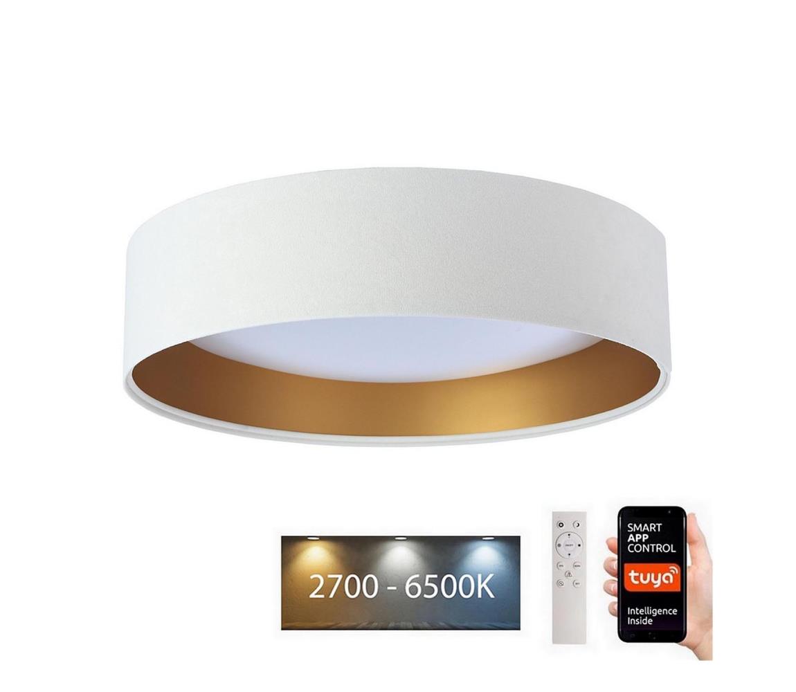  LED Stropné svietidlo SMART GALAXY LED/24W/230V Wi-Fi Tuya biela/zlatá + DO 