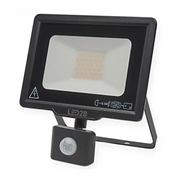 LED Vonkajší reflektor so senzorom LED/30W/230V 6500K IP44