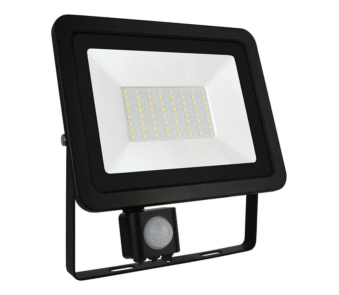  LED Vonkajší reflektor so senzorom NOCTIS LUX 3 LED/50W/230V 3000K IP44 čierna 