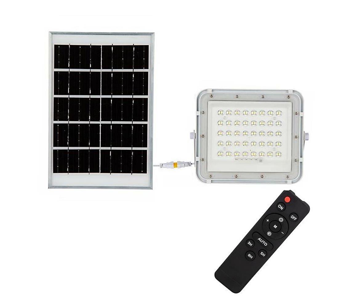  LED Vonkajší solárny reflektor LED/10W/3,2V IP65 4000K biela + DO 