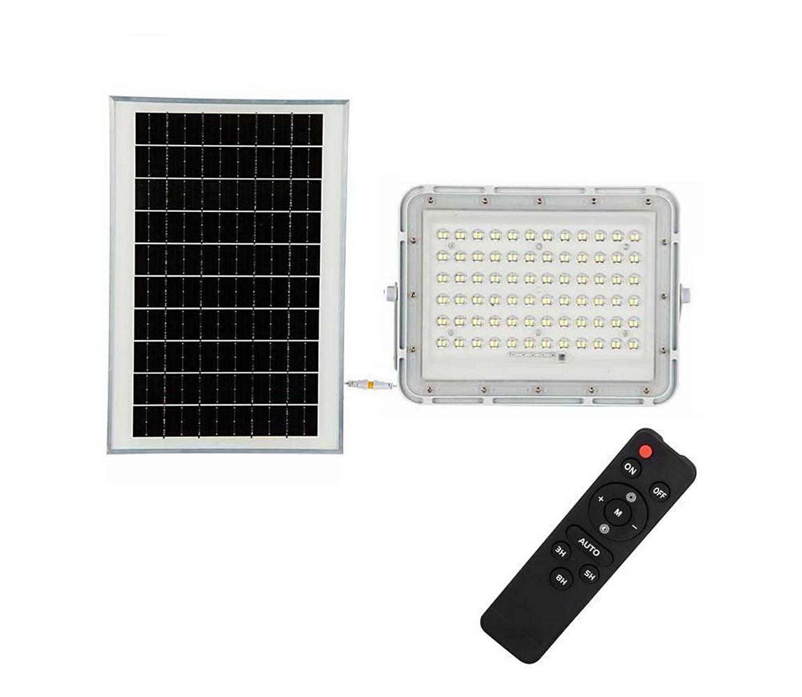  LED Vonkajší solárny reflektor LED/15W/3,2V IP65 4000K biela + DO 